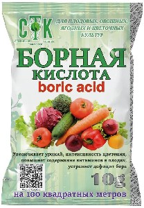Борная кислота 10гр.(100) СТК