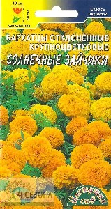 Бархатцы "Солнечные зайчики" (Цвет.сад) 0,1гр  30см