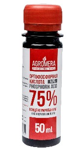 Ортофосфорная кислота (конц. 75%)  50 мл (АгроМера) (60)(до 03.2024г)